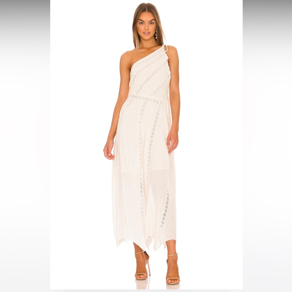 Free People Bella Maxi White Summer Dress  S